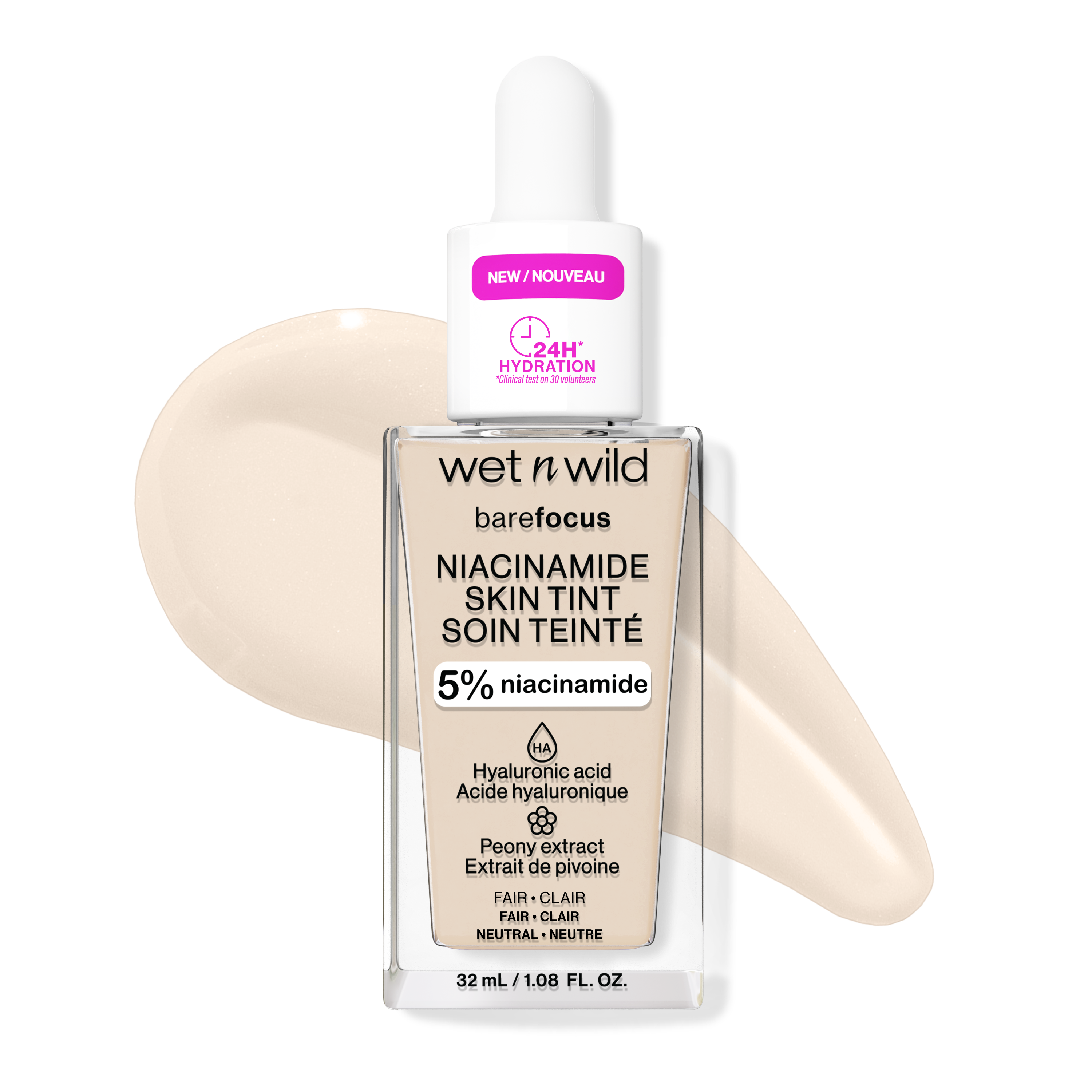 Bare Focus Niacinamide Skin Tint | Fair