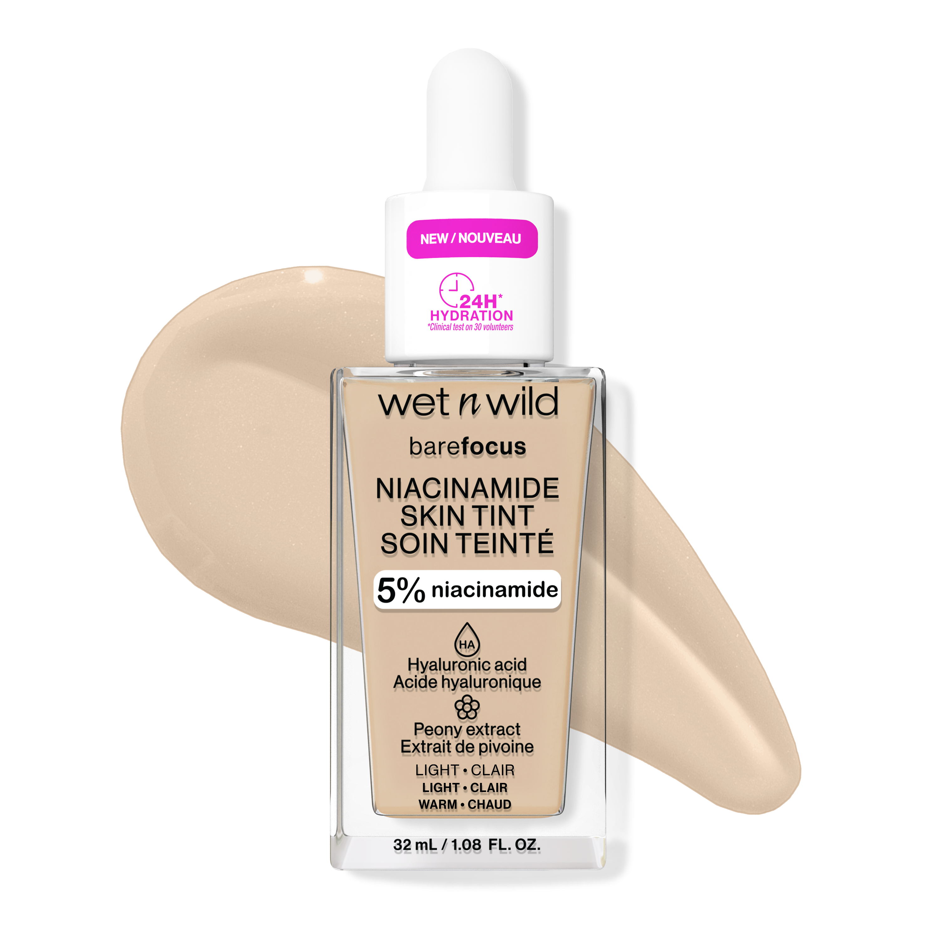 Bare Focus Niacinamide Skin Tint | Light