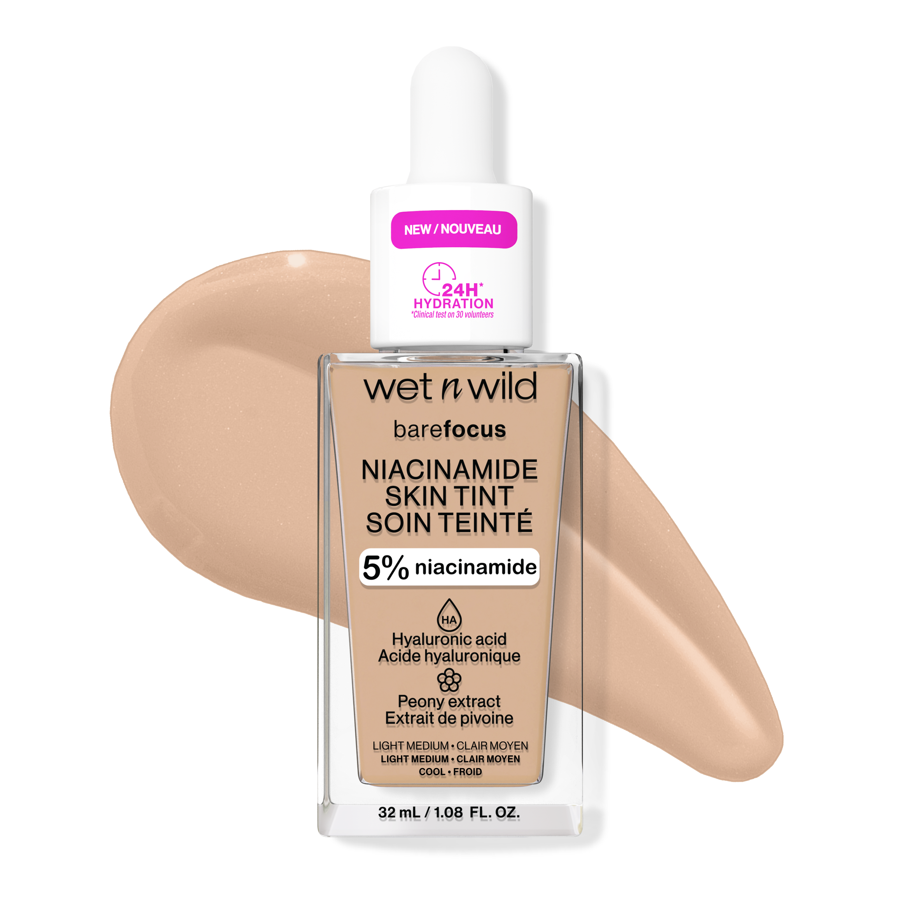 Bare Focus Niacinamide Skin Tint | Light Medium