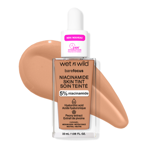 Bare Focus Niacinamide Skin Tint | Caramel
