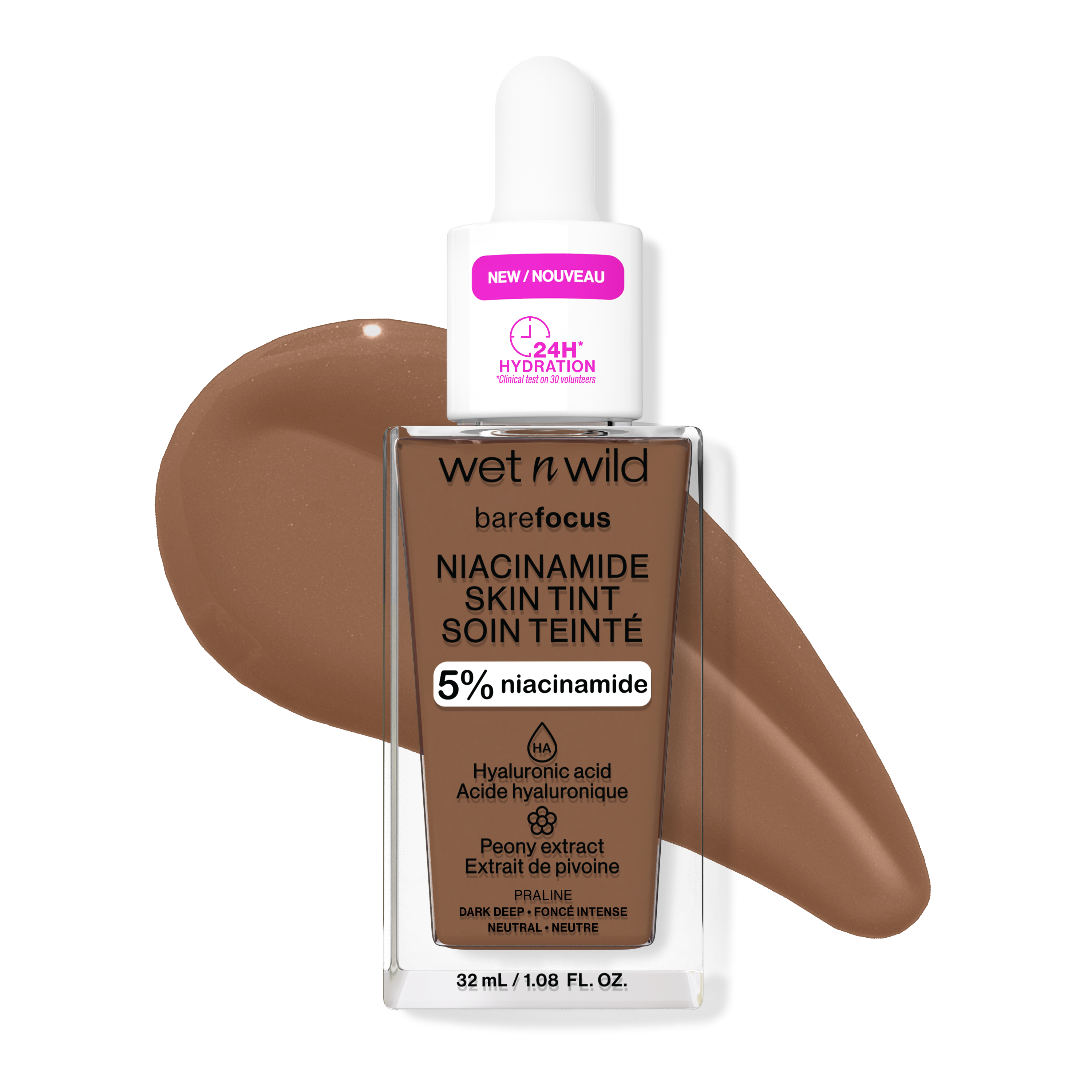 Bare Focus Niacinamide Skin Tint | Praline