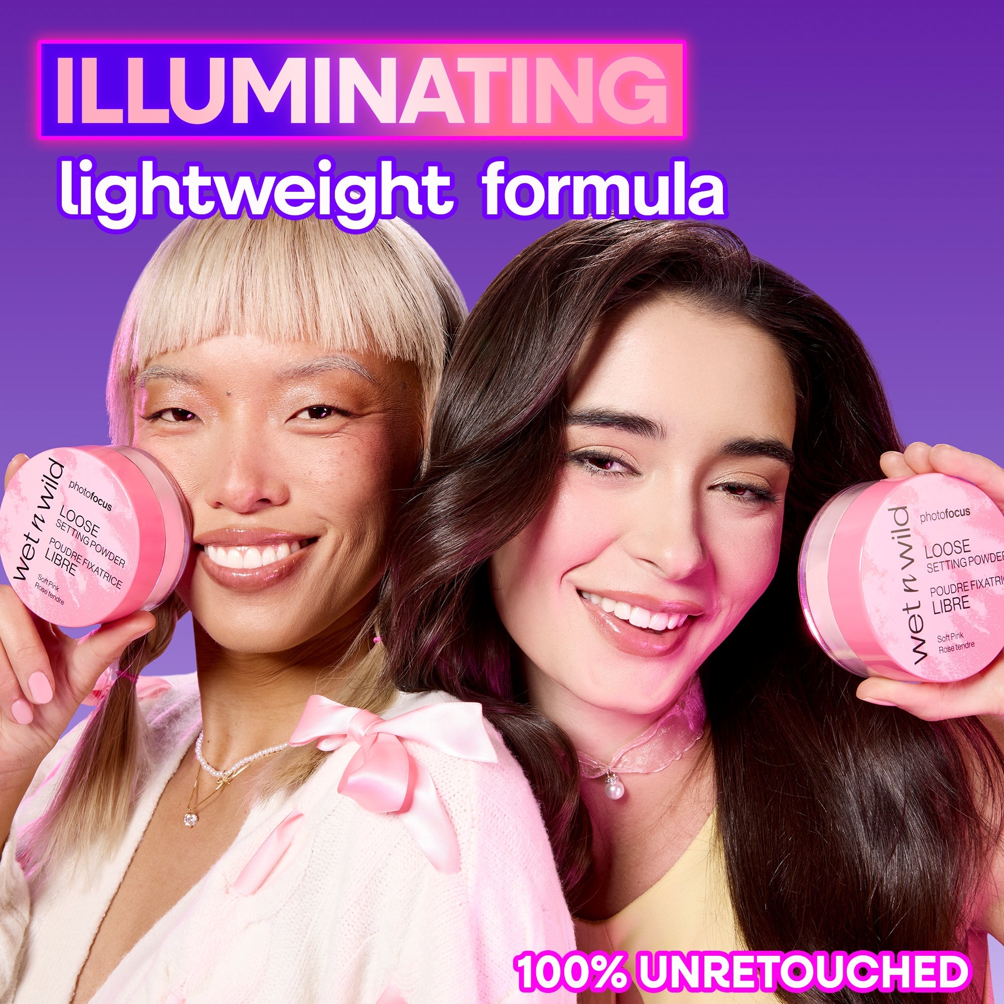 Photo Focus Loose Setting Powder | Soft Pink