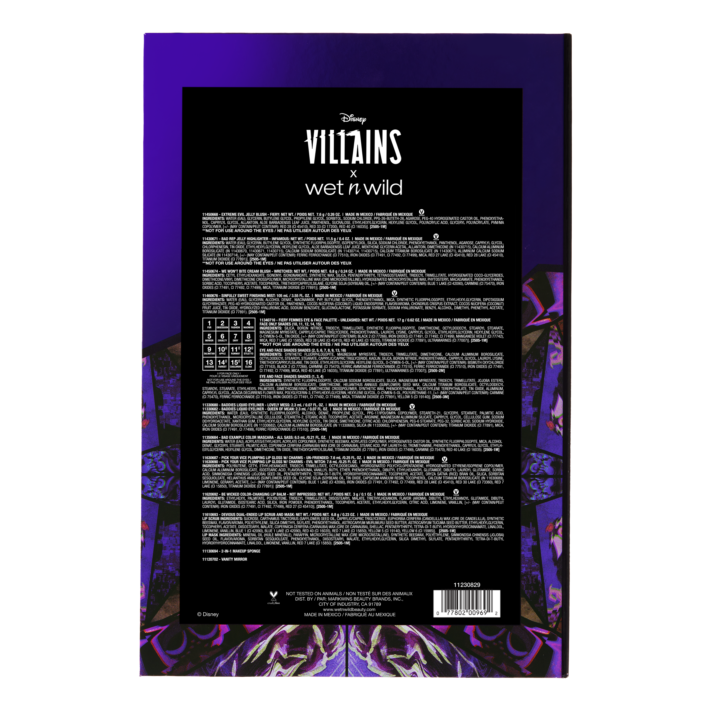 DISNEY VILLIANS PR BOX