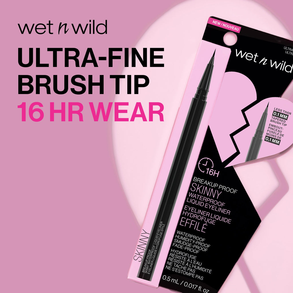 Breakup Proof Skinny Waterproof Liquid Eyeliner