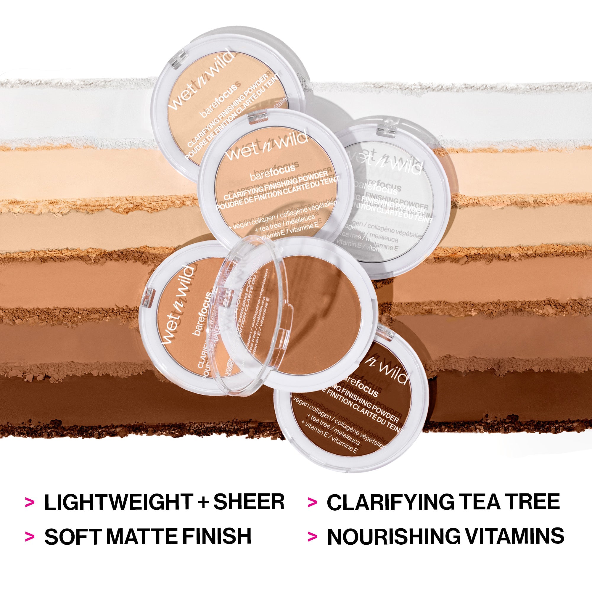 Bare Focus Clarifying Finishing Powder | Fair-Light