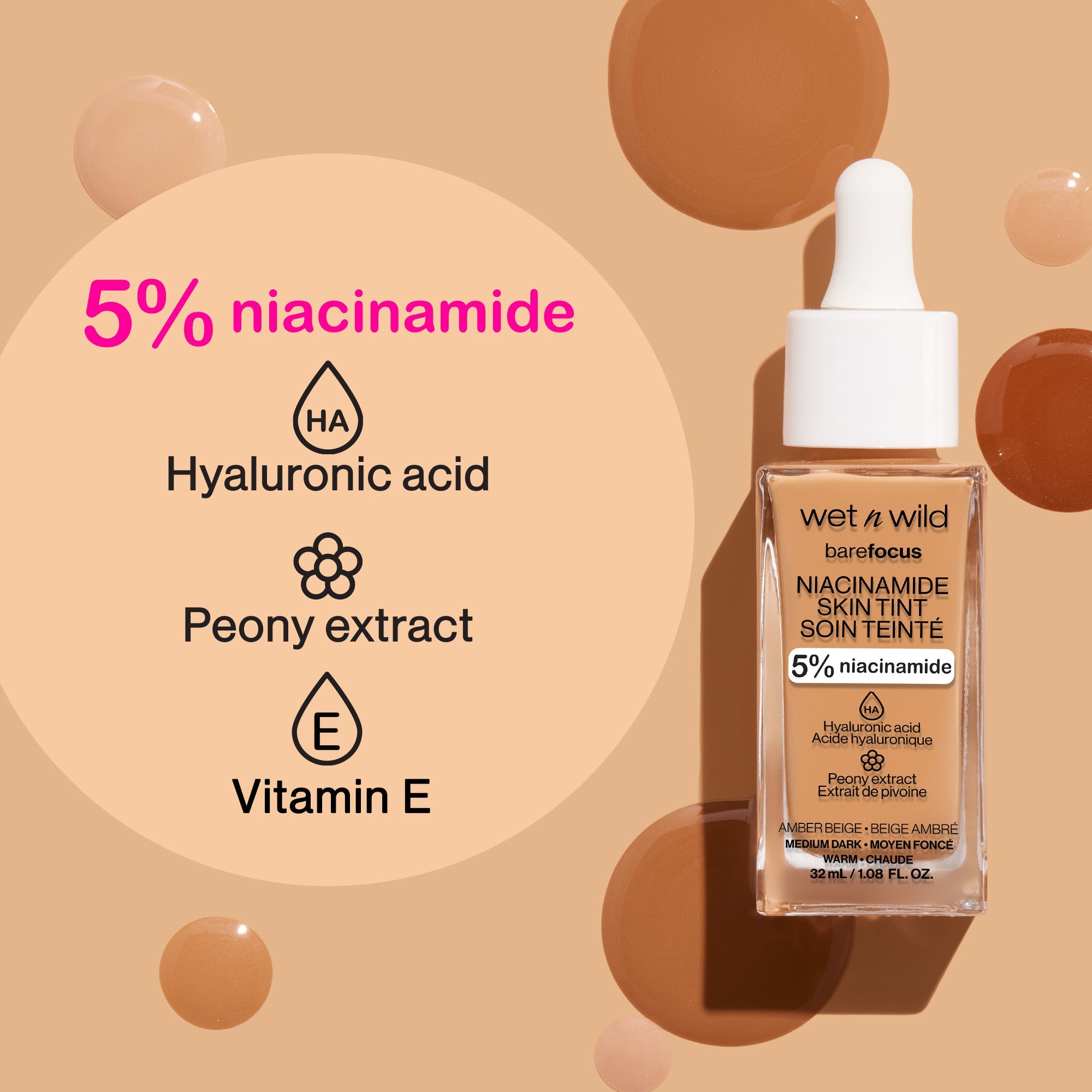 Bare Focus Niacinamide Skin Tint | Fair Beige