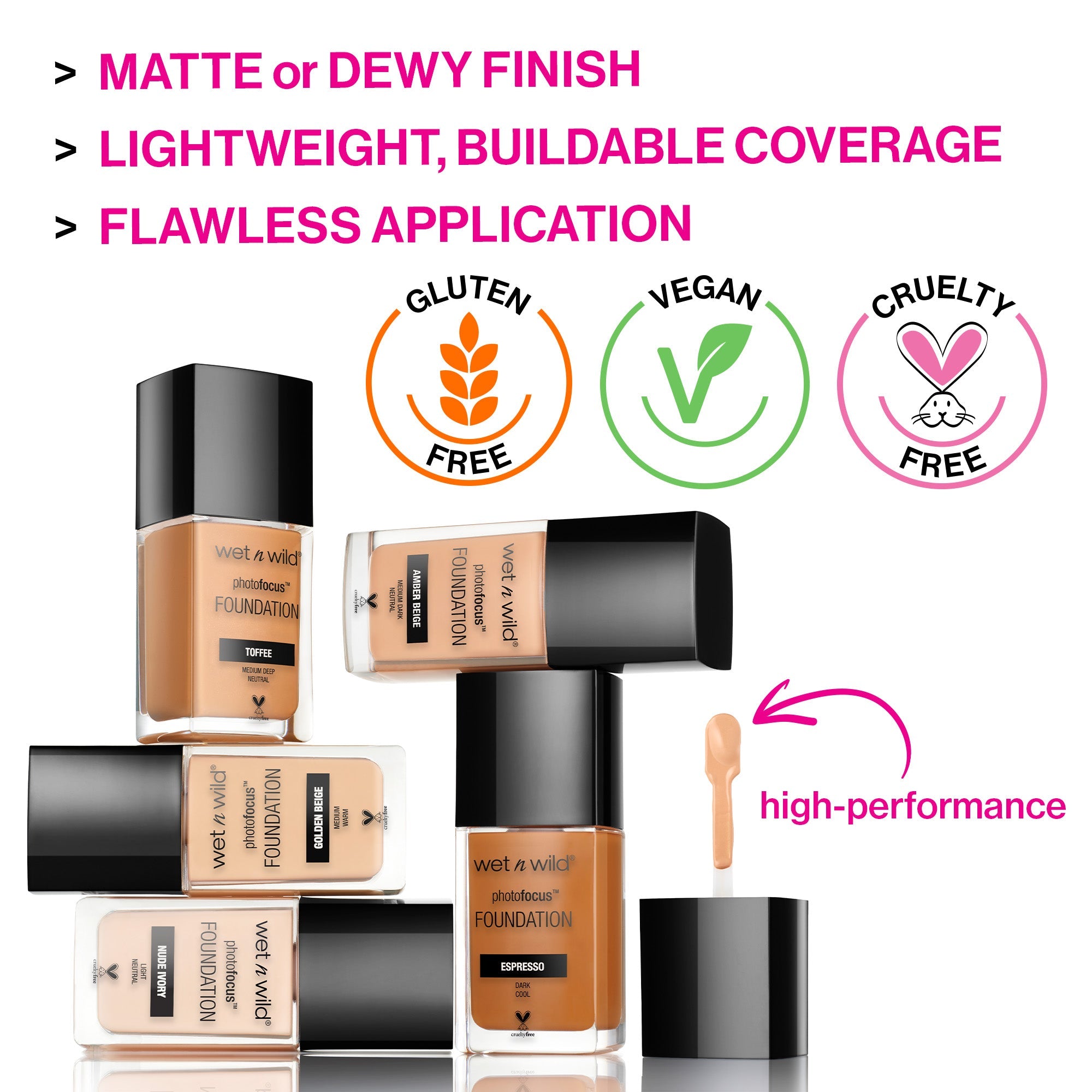 Photo Focus™ Matte Foundation | Caramel